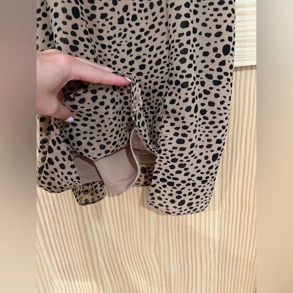 NWT Lulus Leopard Print Mini Dress - Picture 7 of 7